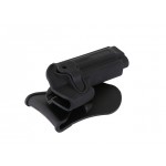 High-Tech Polymer Holster for Beretta 92/92FS, GSG92 - Black [CYTAC]